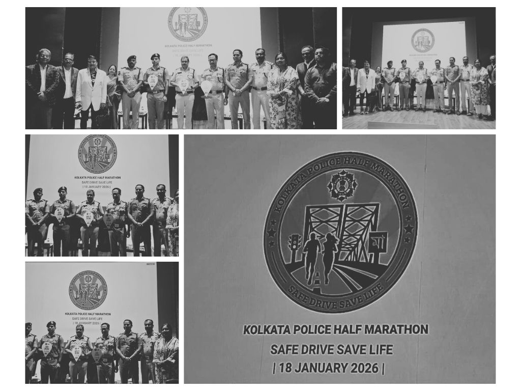 कोलकाता पुलिस ‘सेफ ड्राइव, सेव लाइफ हाफ मैराथन 2026’ अब बनेगी वर्ल्ड मास्टर्स एथलेटिक्स चैंपियनशिप का क्वालिफायर