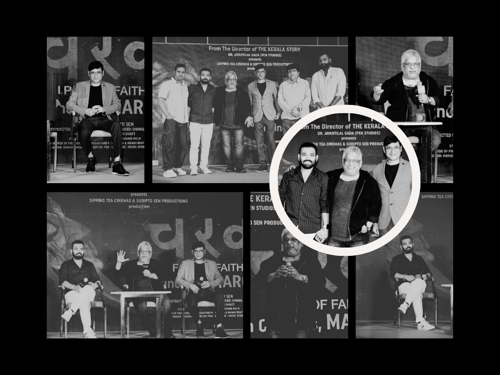 चरक: फेयर ऑफ फेथ’ की टीम कोलकाता पहुँची, फिल्म के पोस्टरों को काला करने पर विवाद