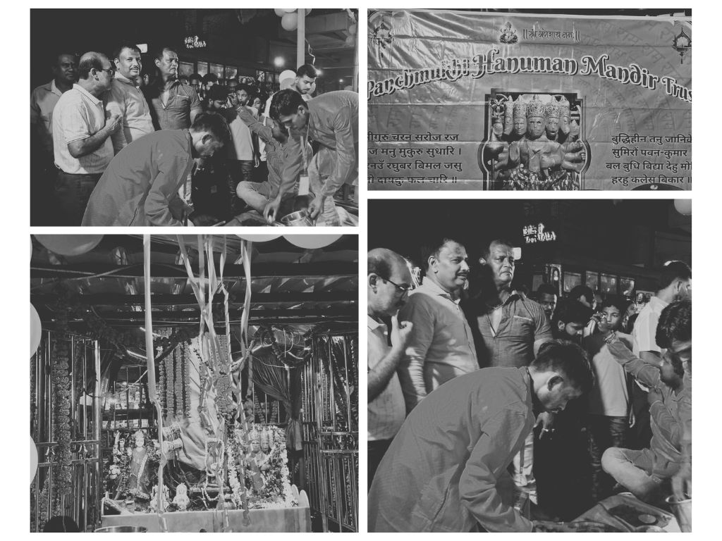 हनुमान जयंती उत्सव का भव्य आयोजन, 2000 राहगीरों में प्रसाद वितरण